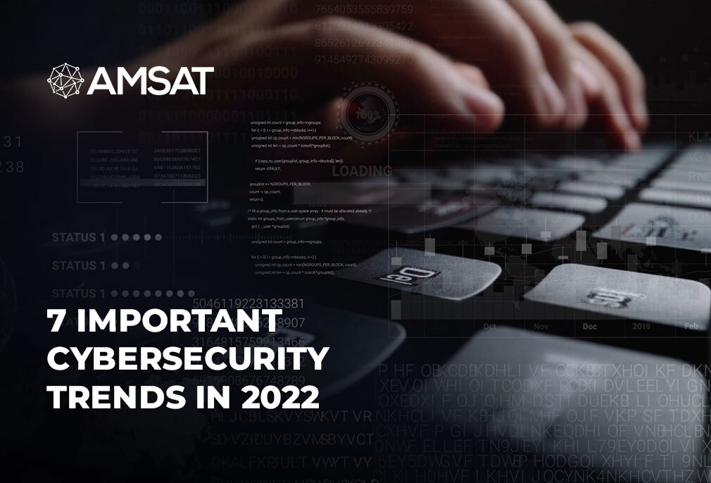 7 Important Cybersecurity Trends in 2022