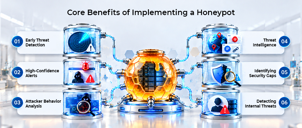 Benefits of honeypot