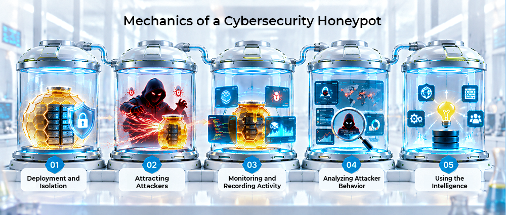 workflow of honeypot